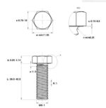 Fully threaded bolt procurement (black oxide / galvanized finish)