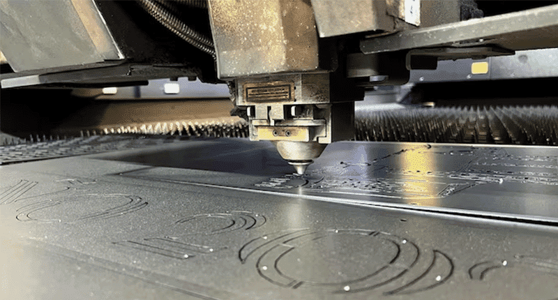 Laser Engraving Logo Fabrication