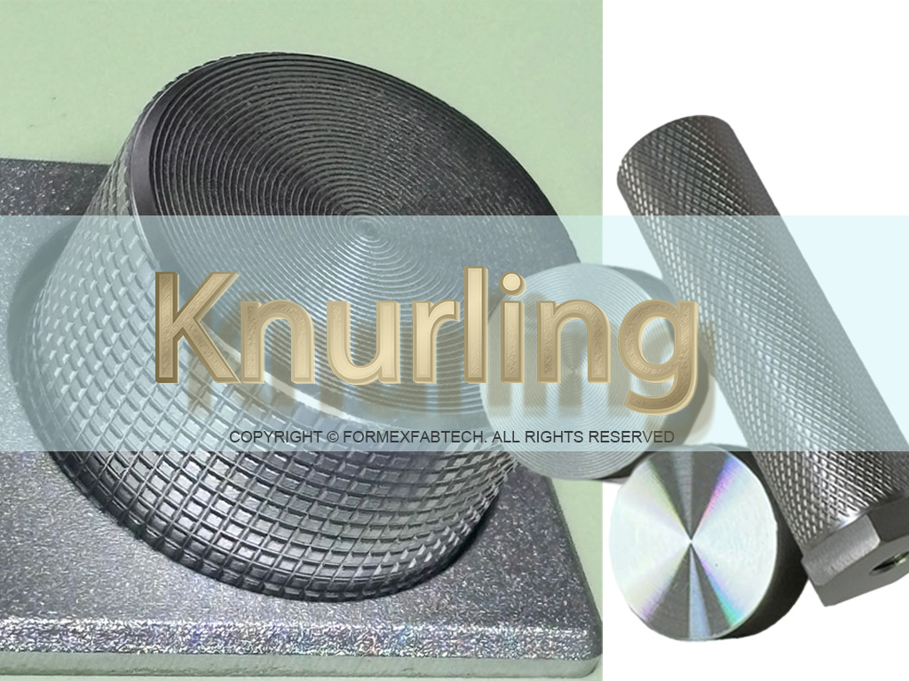 knurling CD Pattern production